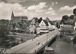 Universitätsstadt Tübingen – Neckarbrücke Postcard