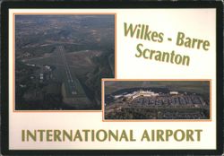 Wilkes-Barre Scranton International Airport Postcard