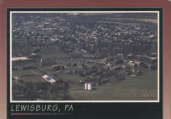 Aerial View of Bucknell University, Lewisburg, PA Postcard