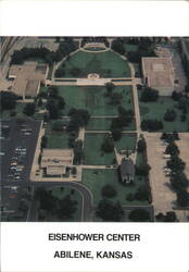 Eisenhower Center, Abilene, Kansas Postcard
