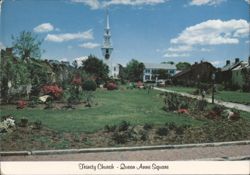 Trinity Church - Queen Anne Square Postcard