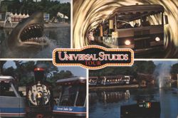 Universal Studios Tour 20th Anniversary Attractions Postcard