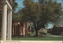 Wesleyan College Campus, Macon, Georgia Postcard