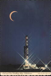 Oil and Gas Drilling Rig, Oklahoma Postcard