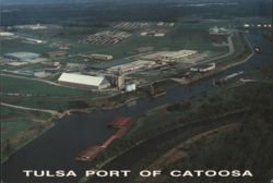 Tulsa Port of Catoosa Postcard