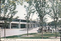 City Hall, Salem Civic Center, Salem, Oregon Postcard