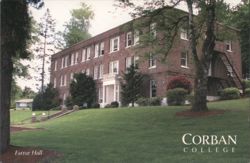 Farrar Hall, Corban College Postcard
