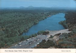 Fort Stevens State Park, Oregon Coast Postcard