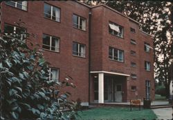 Pacific University, Judith Scott Walter Hall Postcard