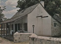 Fredericksburg's Pioneer Museum, Kammlah Family Store and Home Postcard