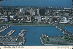 Sparkling City by the Sea, Corpus Christi, TX Postcard