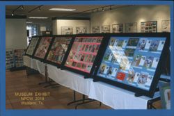 Museum Exhibit, NPCW 2019, Weslaco, Tx. Postcard