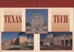 Texas Tech University, Lubbock Postcard