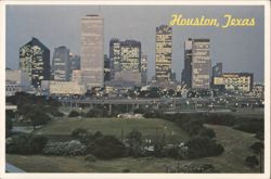 Houston, Texas Skyline Postcard