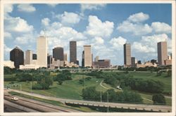 Spectacular Skyline of Houston, Texas Postcard