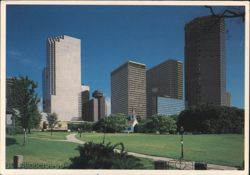 Houston Skyline, Texas Postcard