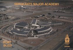 Sergeants Major Academy, Fort Bliss Postcard