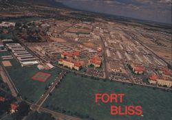 Fort Bliss, Army Air Defense Artillery Center Postcard