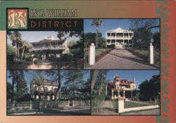 King William District, San Antonio Postcard