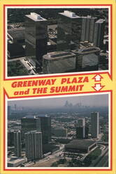 Greenway Plaza and The Summit Postcard