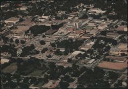 Aerial View of Downtown Victoria Postcard