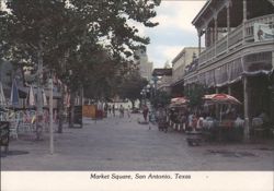 Market Square, San Antonio, Texas Postcard