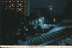 Arneson River Theater at Night Postcard