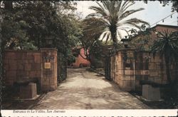 Entrance to La Villita, San Antonio Postcard