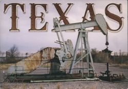 Oil Pump, Permian Basin, Texas Postcard