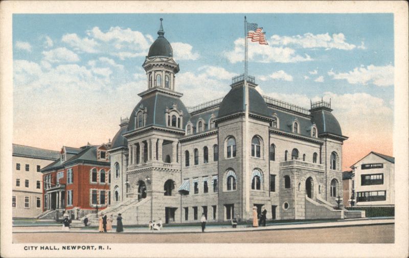 City Hall, Newport, R.I. Rhode Island