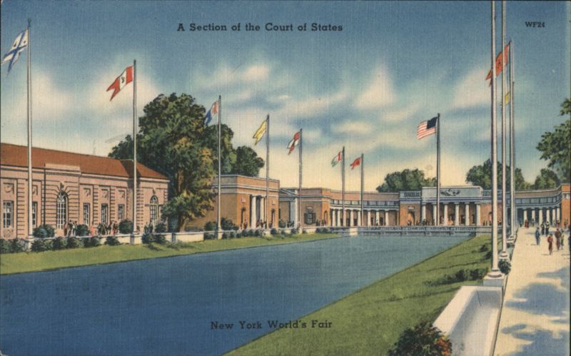 A Section of the Court of States, New York World's Fair