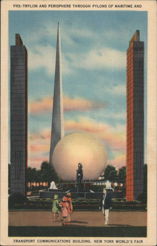 Trylon and Perisphere, 1939 New York World's Fair