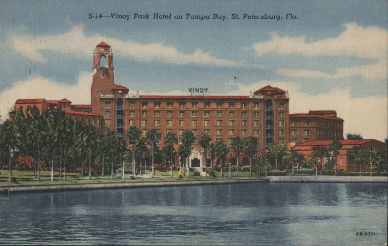 Vinoy Park Hotel on Tampa Bay, St. Petersburg, Fla. Florida