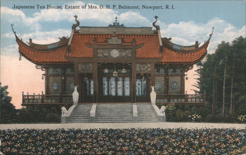 Japanese Tea House, Estate of Mrs. O. H. P. Belmont, Newport Rhode Island