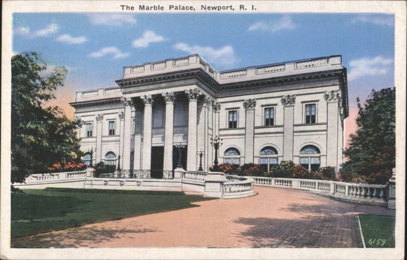 The Marble Palace, Newport, R. I. Rhode Island