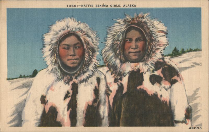 Native Eskimo Girls, Alaska