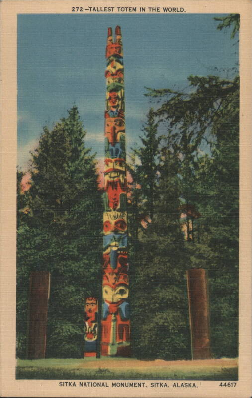 Tallest Totem in the World, Sitka National Monument, Alaska