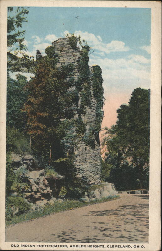 Old Indian Fortification, Ambler Heights, Cleveland, OH Ohio