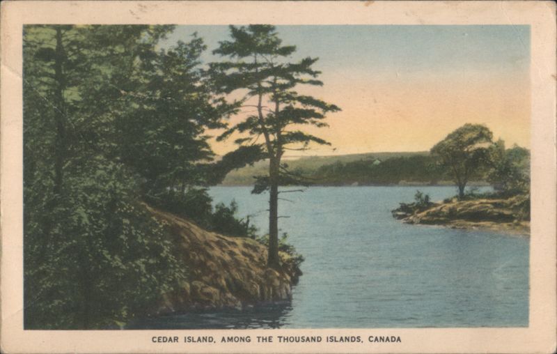 Cedar Island, Among The Thousand Islands, Canada Misc. Canada