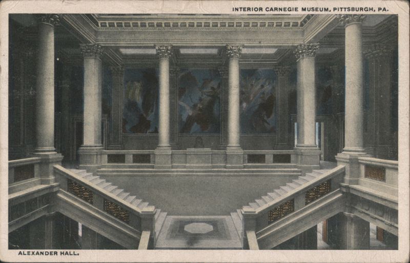 Interior Carnegie Museum, Alexander Hall, Pittsburgh, PA Pennsylvania