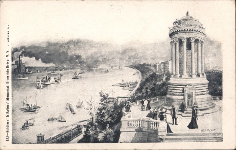 Soldiers' & Sailors' Memorial, Riverside Drive, N.Y. New York