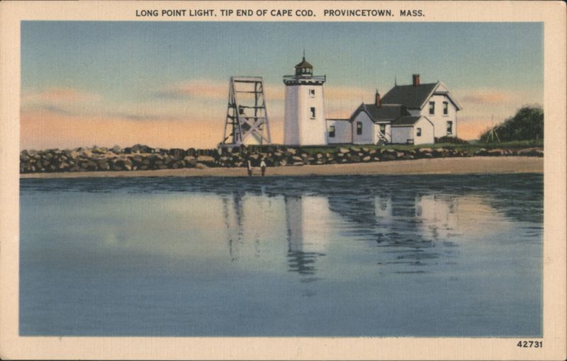 Long Point Light, Tip End of Cape Cod, Provincetown, MA Massachusetts