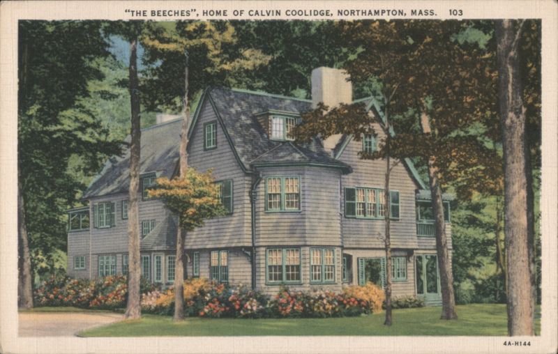 The Beeches, Home of Calvin Coolidge, Northampton, MA Massachusetts