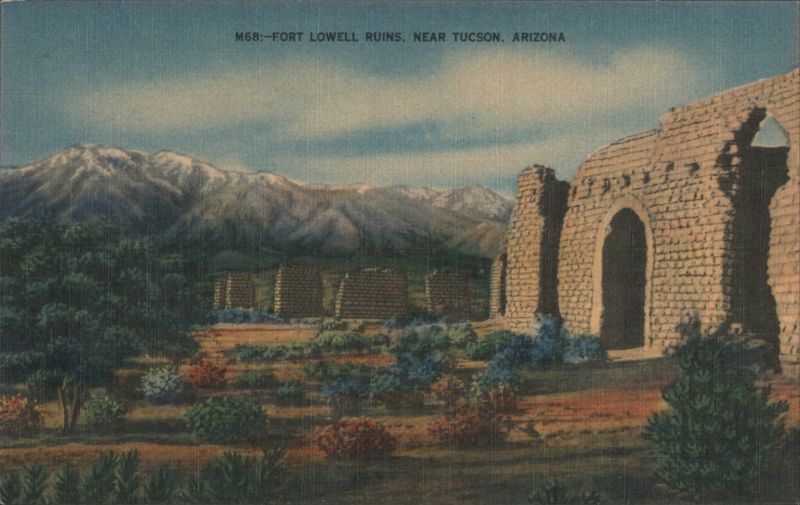 Fort Lowell Ruins, Near Tucson, AZ Arizona