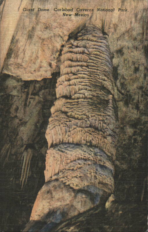 Giant Dome, Carlsbad Caverns National Park, New Mexico