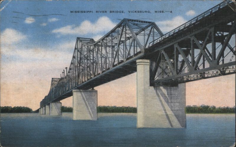 Mississippi River Bridge, Vicksburg, MS