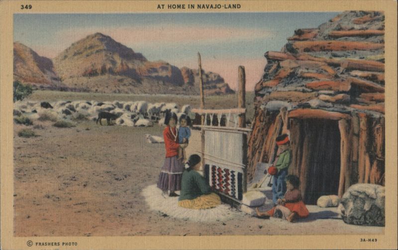 At Home in Navajo-Land Arizona Frashers Photo