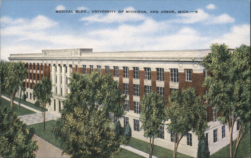 Medical Bldg., University of Michigan, Ann Arbor, MI