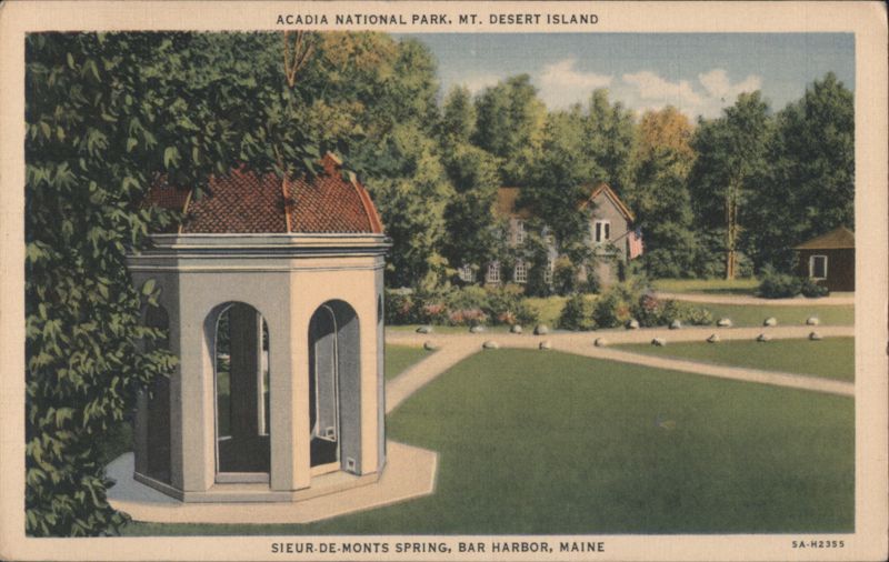 Sieur-De-Monts Spring, Acadia National Park, Bar Harbor Maine
