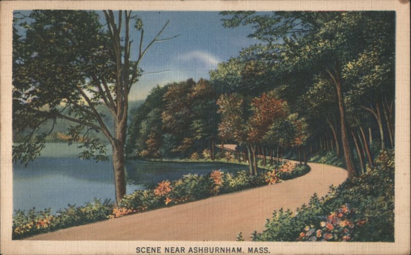 Scene Near Ashburnham, MA Massachusetts